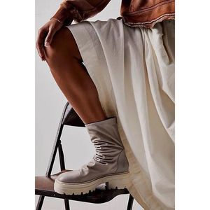 Free People Emma Ruched Boots Size 37.5. Sh4